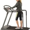Sunny Health & Fitness Endurance Cardio Running Walking Trea...