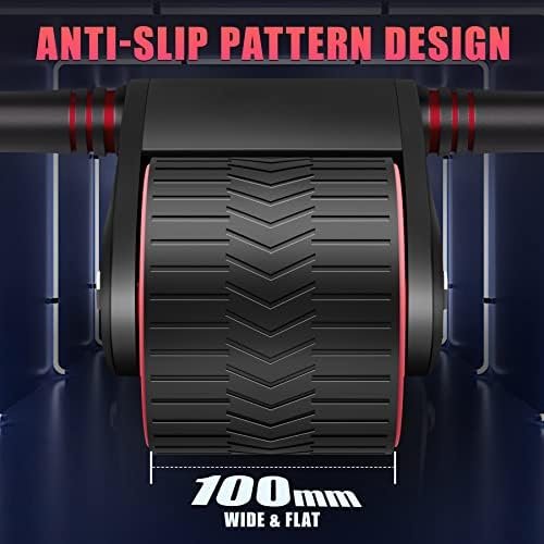 Automatic Rebound Abdominal Wheel Kit - Ab Roller Workout Eq...