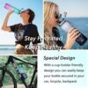 Enerbone 32 OZ Water Bottle, Leakproof BPA & Toxic Free, Mot...