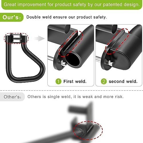 SELEWARE Solid Dip Bar Attachment for 2" x 2" or 3" x 3" wit...