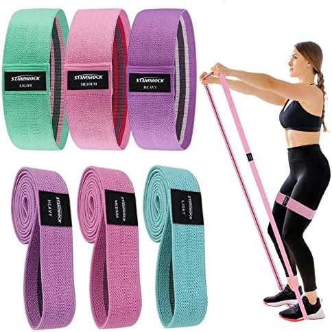 Resistance Bands for Working Out,6pcs Fabirc Resistance Band...