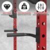 Mikolo Dip Bar Attachment for Squat Rack, Fit 2.36” x 2.36” ...