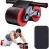 Automatic Rebound Abdominal Wheel Kit - Ab Roller Workout Eq...