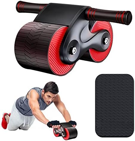 Automatic Rebound Abdominal Wheel Kit - Ab Roller Workout Eq...
