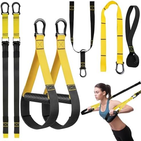 Resistance Trainer Exercise Straps, Home Resistance Training...