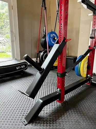 Cheeky Belt Squat Attachment Fits 3"x3" Racks - Lever Arm Ra...