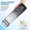 Enerbone 32 OZ Water Bottle, Leakproof BPA & Toxic Free, Mot...
