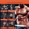 Portable Extra Heavy Home Gym Resistance Band Bar Set with 4...