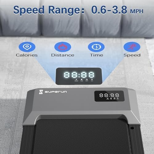 2024 Newest Walking Pad Treadmill, 2.5 HP Under Desk Treadmi...