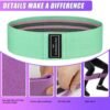 Fabric Resistance Bands Set,Exercise Bands for Legs and Boot...