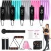 Exercise Resistance Bands Set for Women, Home Gym Fitness Wo...