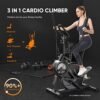 YOSUDA Pro Cardio Climber Stepping Elliptical Machine, 3-in-...