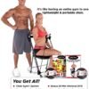 The Total Body Workout – All in One Compact, Portable and Ea...