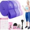Pull Up Resistance Bands for Women, Thicken Dark Purple Pull...