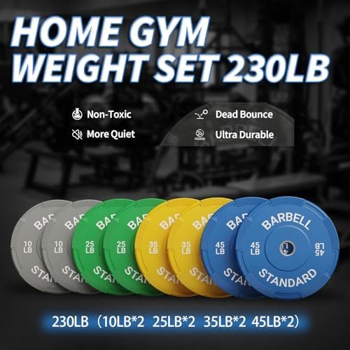 Mikolo Smith Machine, 2000LB Multifunctional Squat Rack with...