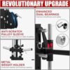 Mikolo Smith Machine, 2000LB Multifunctional Squat Rack with...