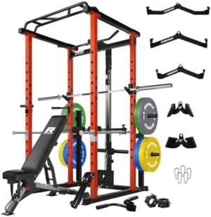 RitFit Power Cage with Optional LAT PullDown/Cable Crossover...