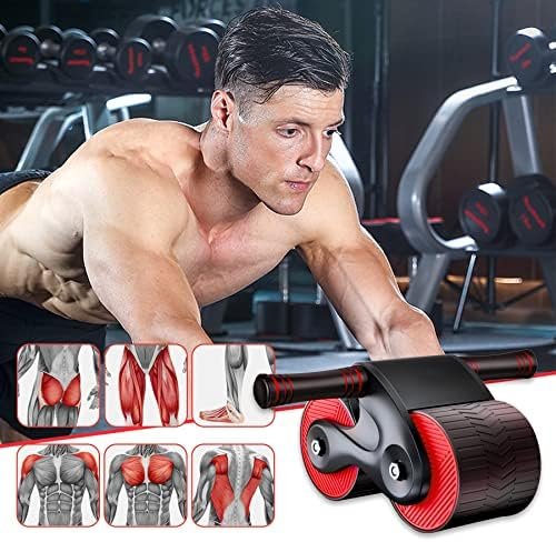 Automatic Rebound Abdominal Wheel Kit - Ab Roller Workout Eq...