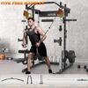 Power Cage Height Adjustable Squat Rack Home Gym Power Tower...