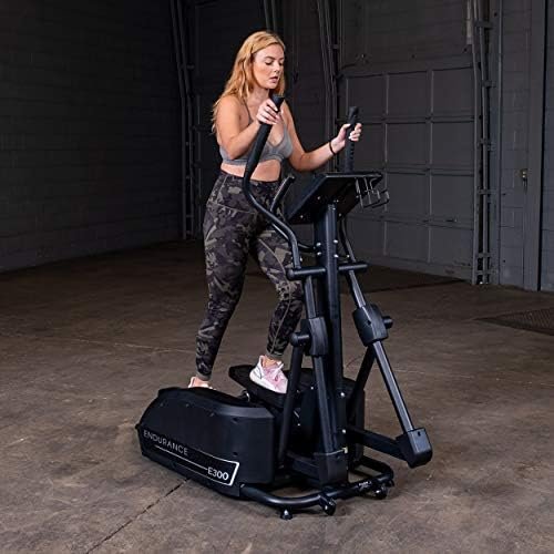 Body-Solid (E300) Elliptical Trainer Machine, Cardio Workout...