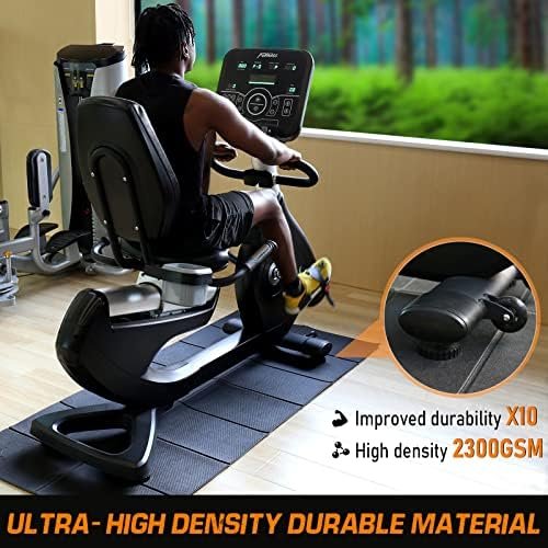 Treadmill Mat32" x 72",High-Density Durable Workout Mat,Fold...