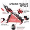 Goplus 4 in 1 Folding Rowing Machine, AB Crunch Workout Mach...