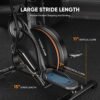 YOSUDA Pro Cardio Climber Stepping Elliptical Machine, 3-in-...