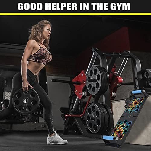 Push Up Board 9 in 1 Home Workout Equipment Multi-Functional...