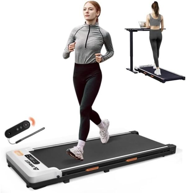 Under Desk Treadmill, Walking Pad 2 in 1 for Walking and Jog...