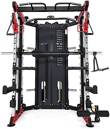 RitFit BPC05 Light Commercial Smith Machine, 2000LBS All-in-...