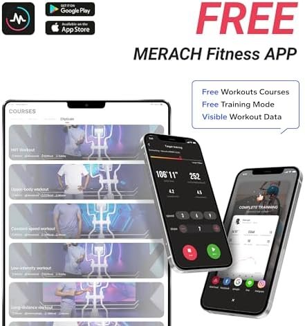 MERACH Elliptical Machine for Home, Elliptical Training Mach...