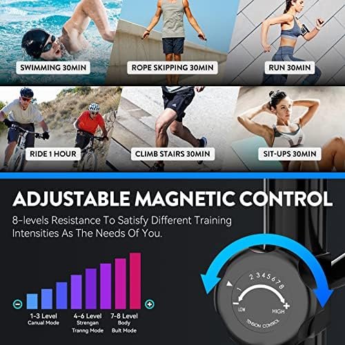 pooboo Elliptical Machine, Elliptical Machines for Home Use,...