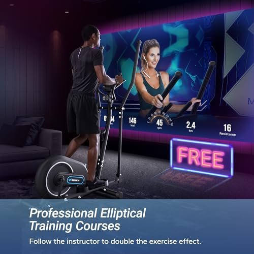 MERACH Elliptical Machine for Home, Elliptical Training Mach...