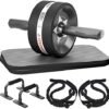 Ab Rollers Wheel Kit, Exercise Wheel Core Strength Training ...
