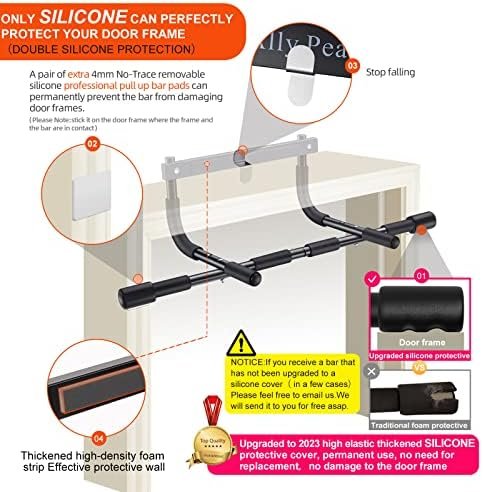 Ally Peaks Pull Up Bar for Doorway | Thickened Steel Max Lim...