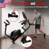 HARISON Magnetic Recumbent Exercise Bike with Arm Exerciser,...
