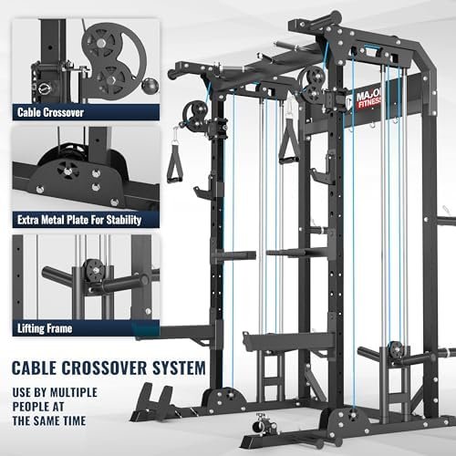 Multi-Functional All-in-One Power Rack Raptor F22, Squat Rac...