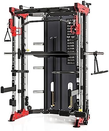 RitFit BPC05 Light Commercial Smith Machine, 2000LBS All-in-...