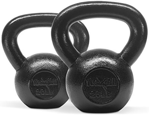 Yes4All Kettlebell Weight Sets Adjustable Kettlebell Strengt...