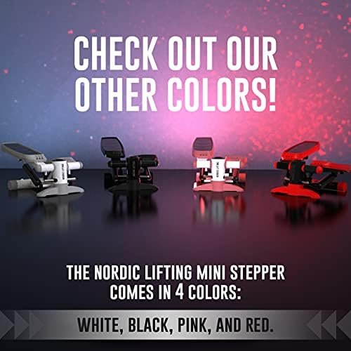 Mini Stepper & Stair Climber Machine - w/Resistance Bands Se...