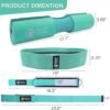 J Bryant Barbell Pad Set with 2 Ankle Straps for Cable Machi...