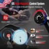 HARISON Magnetic Recumbent Exercise Bike with Arm Exerciser,...
