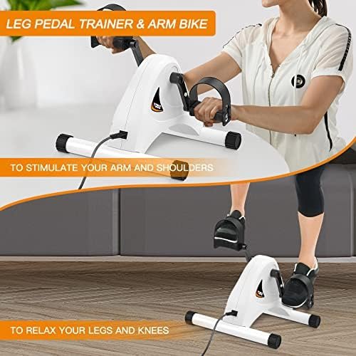 TODO Under Desk Bike Pedal Exerciser, Motorized Mini Exercis...
