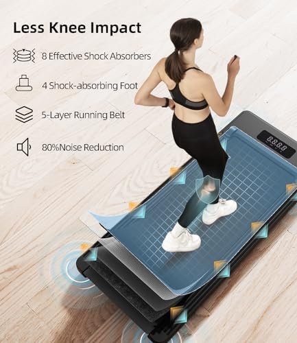 Walking Pad - Under Desk Treadmill, Walking Pad Treadmill Un...
