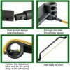 Bow Portable Bar System and Home Gym Resistance Bands for Fu...