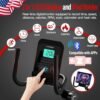 HARISON Magnetic Recumbent Exercise Bike with Arm Exerciser,...
