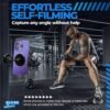 Gym Buddy Magnetic Phone Mount for Gym Premium Quality - Hea...