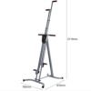 Swing Stepper Fitness Step Machine Vertical Climber with LCD...