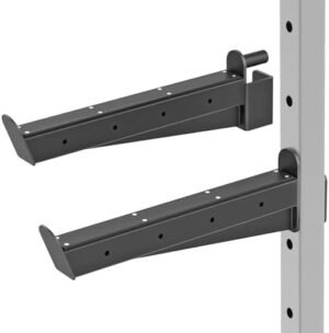 Safety Spotter Arms for 2" x 2" Power Racks with 1" Holes - ...