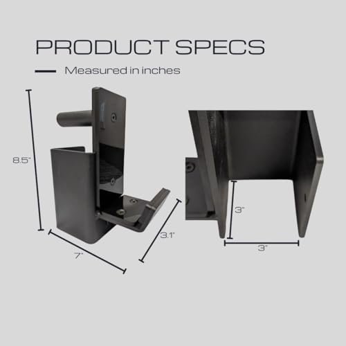 HULKFIT Elite Series 3" x 3" Light Commercial Power Cage and...
